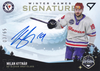 2023 Winter Games - Milan KYTNÁR č. WS1-MK SIGNATURE 03/65