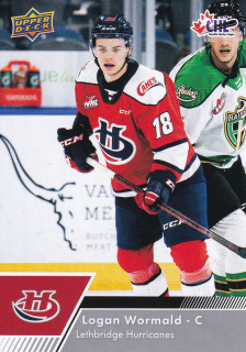 22-23 UD CHL - Logan WORMALD č. 36