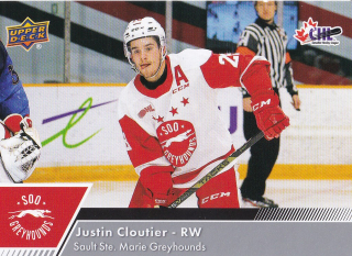 22-23 UD CHL - Justin CLOUTIER č. 295