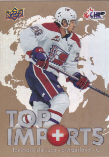 22-23 UD CHL - Tommaso De LUCA č. TI-11 TOP IMPORTS