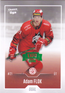 GOAL Cards EXPO - Adam FLOK č. 467 GREEN