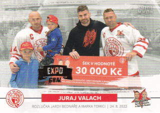 GOAL Cards EXPO - Juraj VALACH č. 44 ROZLUČKA 1of3
