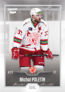 22-23 GOAL Cards - Michal POLETÍN č. 107 SILVER x/60