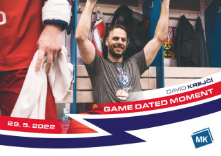 2023 MK Národní tým - David KREJČÍ č. 128 Game Dated Moment