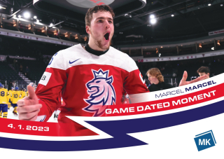 2023 MK Národní tým - Marcel MARCEL č. 132 Game Dated Moment