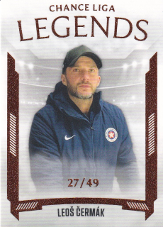 22-23 GOAL Cards - Leoš ČERMÁK č. LL-10 PARALLEL x/49