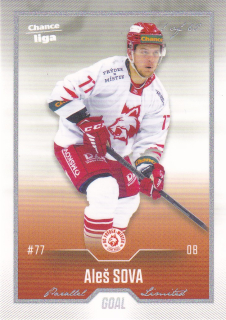 22-23 GOAL Cards - Aleš SOVA č. 334 SILVER x/60