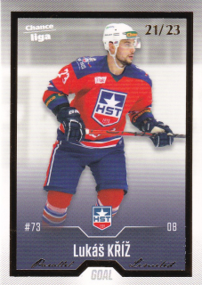 22-23 GOAL Cards - Lukáš KŘÍŽ č. 277 GOLD x/23