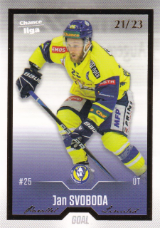 22-23 GOAL Cards - Jan SVOBODA č. 298 GOLD x/23