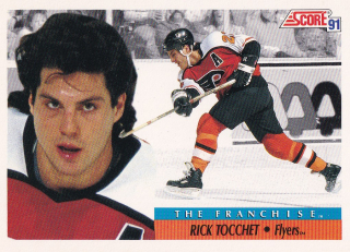 91-92 Score American - Rick TOCCHET č. 334