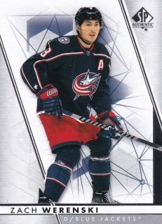 22-23 SP Authentic - Zach WERENSKI č. 3