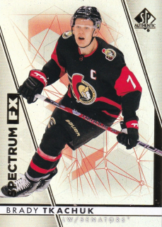 22-23 SP Authentic - Brady TKACHUK č. S-38 SPECTRUM FX BOUNTY