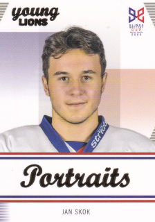 YOUNG LIONS U18 HLINKA/GRETZKY CUP 2023 - Jan SKOK č. P-7 PORTRAITS