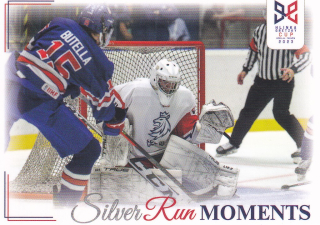 YOUNG LIONS U18 HLINKA/GRETZKY CUP 2023 - Jakub Milota v akci proti USA č. SRM-01 Silver Run Moments