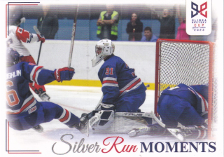 YOUNG LIONS U18 HLINKA/GRETZKY CUP 2023 - Titlbach překonává brankáře USA Heila č. SRM-10 Silver Run Moments