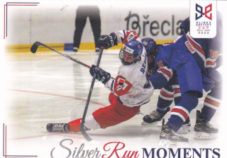 YOUNG LIONS U18 HLINKA/GRETZKY CUP 2023 - Adam Benák proti USA bral 3 asistence č. SRM-11 Silver Run Moments