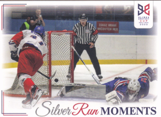YOUNG LIONS U18 HLINKA/GRETZKY CUP 2023 - Matěj Kubiesa proti brankáři Heilovi č. SRM-15 Silver Run Moments