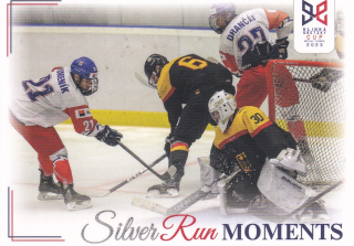 YOUNG LIONS U18 HLINKA/GRETZKY CUP 2023 - Německý brankář čelil 41 českým střelám č. SRM-19 Silver Run Moments