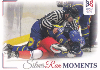 YOUNG LIONS U18 HLINKA/GRETZKY CUP 2023 - Duel Česko - Švédsko přinesl 22 trestů č. SRM-38 Silver Run Moments