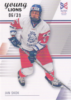YOUNG LIONS U18 HLINKA/GRETZKY CUP 2023 - Jan SKOK č. 7 Rainbow x/39