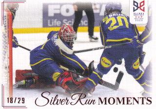 YOUNG LIONS U18 HLINKA/GRETZKY CUP 2023 - Češi zasypali Švédy 32 střelami č. SRM-36 Silver Run Moments Canvas x/29