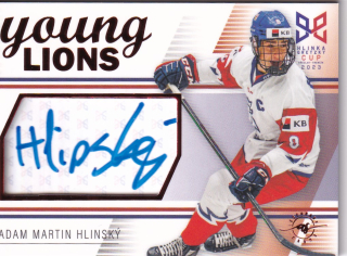 YOUNG LIONS U18 HLINKA/GRETZKY CUP 2023 - Adam Martin HLINSKÝ č. S-5 AUTOGRAPH x/29