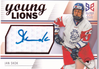 YOUNG LIONS U18 HLINKA/GRETZKY CUP 2023 - Jan SKOK č. S-7 AUTOGRAPH x/29