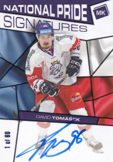 2023 MK Národní tým - David TOMÁŠEK č. NPS-5 National Pride Signatures x/60