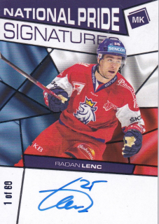 2023 MK Národní tým - Radan LENC č. NPS-8 National Pride Signatures x/60