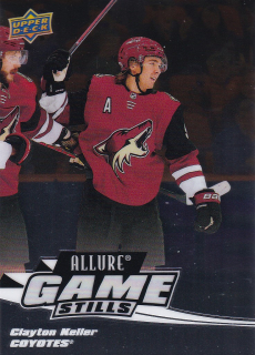 22-23 UD Allure - Clayton KELLER č. GS-19 GAME STILLS