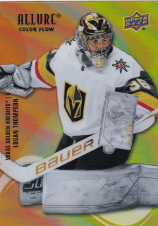 22-23 UD Allure - Logan THOMPSON č. SF-94 COLOR FLOW ORANGE-YELLOW