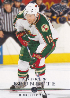 08-09 Upper Deck - Andrew BRUNETTE č. 347