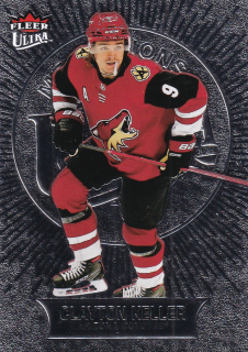 21-22 Fleer Ultra - Clayton KELLER č. M-23 MEDALLIONS