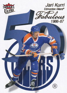 21-22 Fleer Ultra - Jari KURRI č. FF-28 FABULOUS 50's