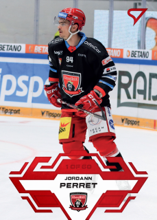 23-24 TELH - Jordann PERRET č. 033 GOAL LIGHT 1of60