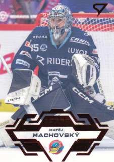 23-24 TELH - Matěj MACHOVSKÝ č. 056 GOAL LIGHT 1of60