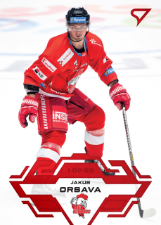 23-24 TELH - Jakub ORSAVA č. 144 GOAL LIGHT 1of60