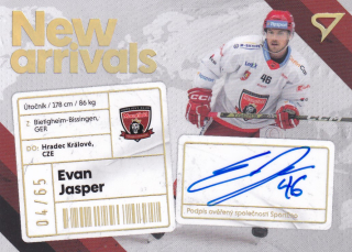 23-24 TELH - Evan JASPER č. NAS-EJ AUTO 04/65