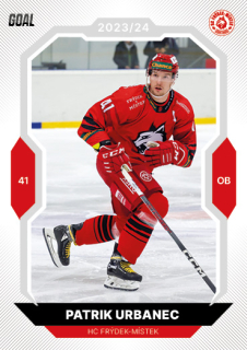 23-24 GOAL Cards - Patrik URBANEC č. 119