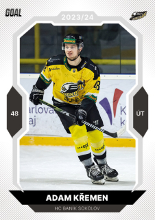 23-24 GOAL Cards - Adam KŘEMEN č. 166