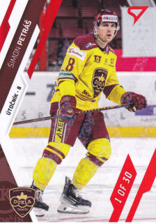 23-24 Tipos Extraliga - Šimon PETRÁŠ č. 178 GOAL LIGHT 1of30