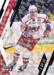 23-24 Tipos Extraliga - Matt BERRY č. 189 PUCK MARKS 1of15