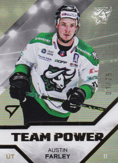 23-24 Tipos Extraliga - Austin FARLEY č. TP-21 METALLIC x/25