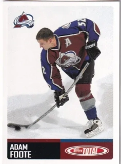 02-03 Topps Total - Adam FOOTE č. 22