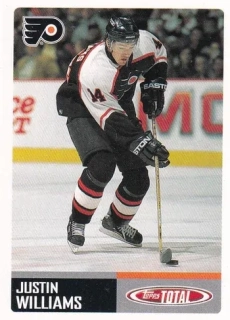02-03 Topps Total - Justin WILLIAMS č. 185