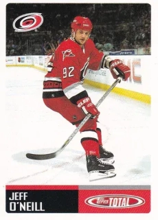02-03 Topps Total - Jeff O'NEILL č. 241