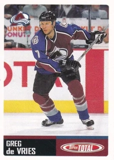 02-03 Topps Total - Greg de VRIES č. 244