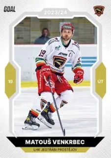 23-24 GOAL Cards - Matouš VENKRBEC č. 256