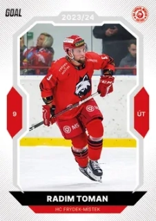 23-24 GOAL Cards - Radim TOMAN č. 319
