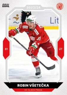 23-24 GOAL Cards - Robin VŠETEČKA č. 338